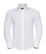 Russell Collection Long Sleeve Easy Care Fitted Shirt