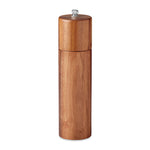 Branded Pepper grinder in acacia wood