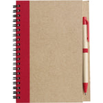 Smithen Cardboard notebook with ballpen