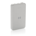 Branded RCS recycled plastic 5.000 mAh 5W wireless powerbank
