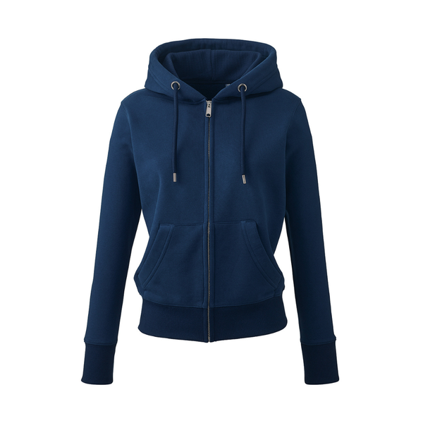 Anthem Ladies Organic Full Zip Hoodie