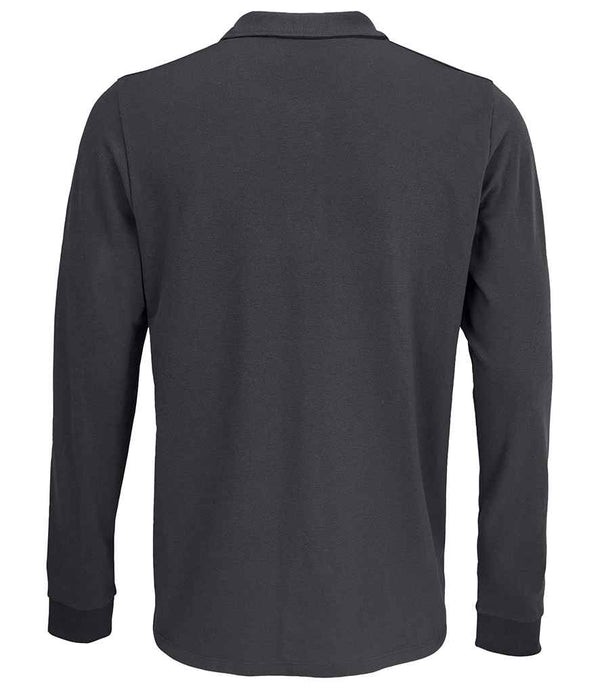 SOL'S Unisex Prime Long Sleeve Piqué Polo Shirt