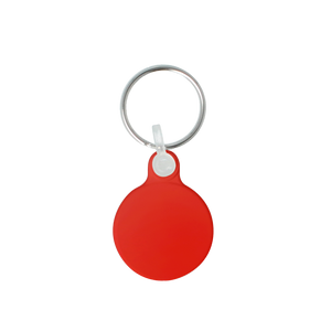 30mm Circle Keyring