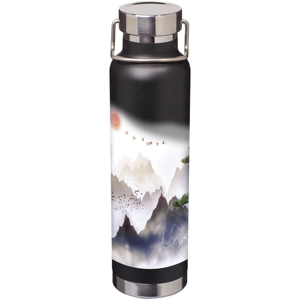 Branded Thor 650 ml copper vacuum insulated sport bottle