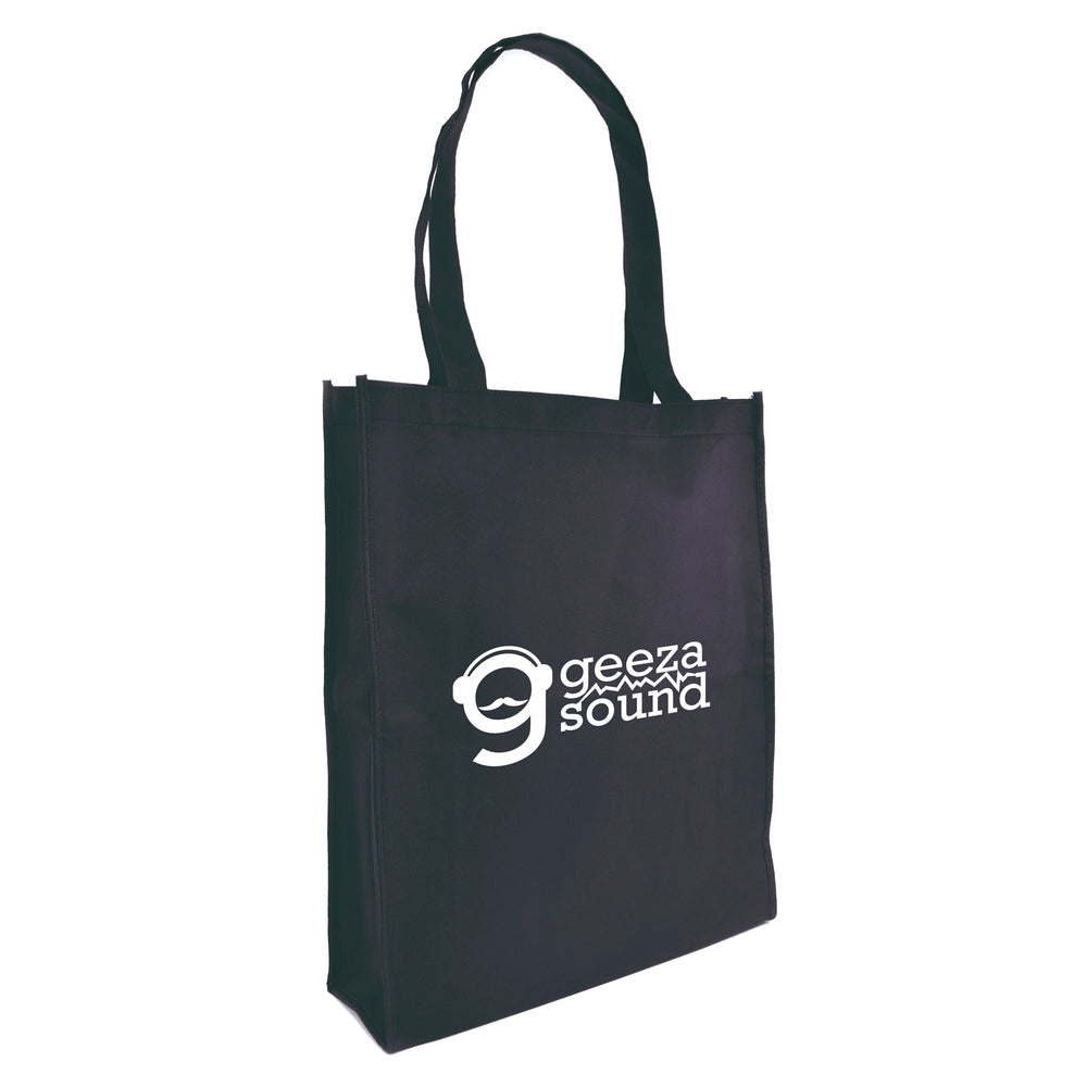 Branded Eco Friendly non woven PP long handled shopper with gusset