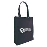 Branded Eco Friendly non woven PP long handled shopper with gusset
