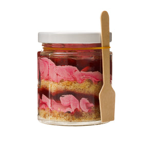 4 Cake Jars (Strawberry)