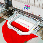 Branded Embroidered Plush Santa Hat