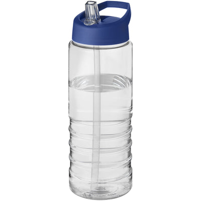 Branded H2O Active® Treble 750 ml spout lid sport bottle