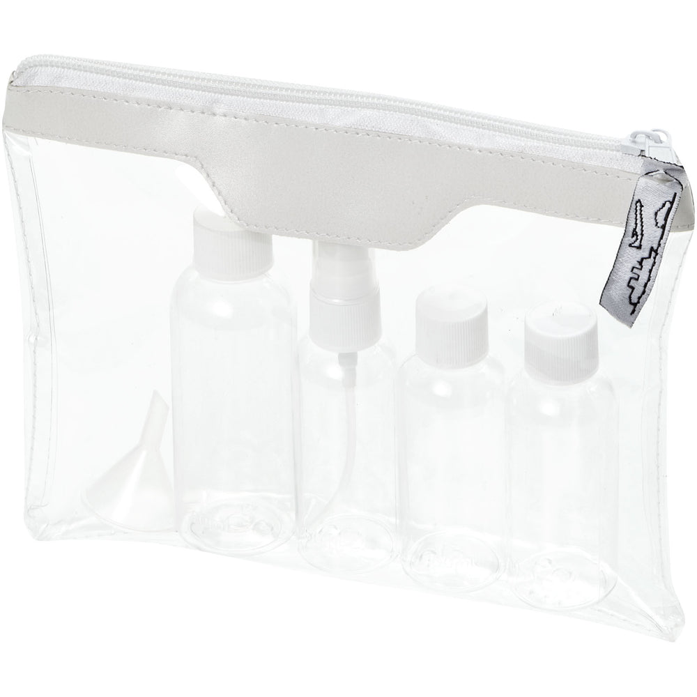 Branded Munich airline approved travel bottle set