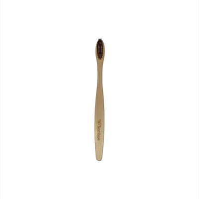 Bamboo Toothbrush with Coloured Bristles