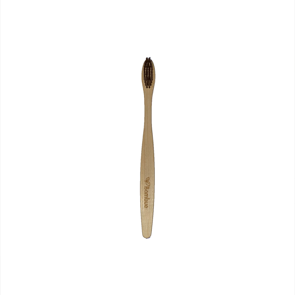 Branded Bamboo Toothbrush with Coloured Bristles