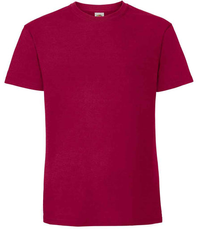 Fruit of the Loom Iconic 195 T-Shirt Cranberry