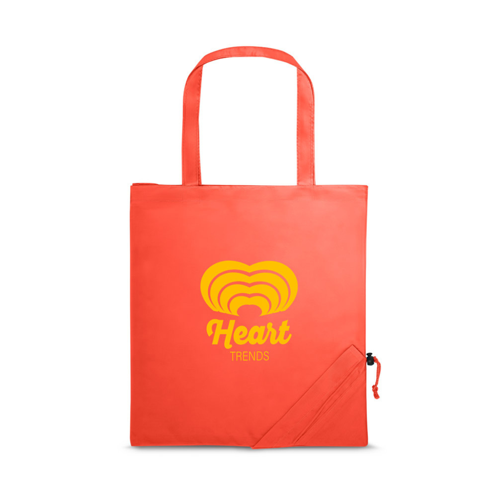 SHOPS. Foldable bag in 190T
