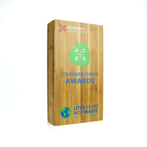 Bamboo Oblong Award - 110mm x 200mm x 40mm