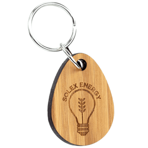 Bespoke bamboo Keyrings