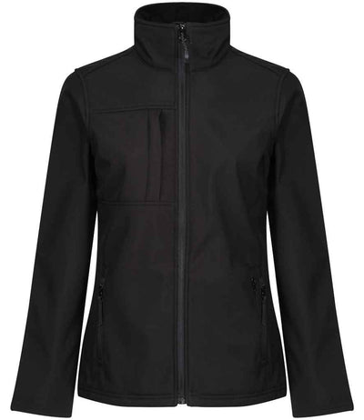Regatta Ladies Octagon II Soft Shell Jacket Black/Black