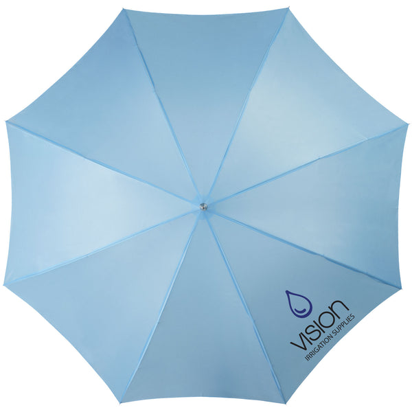 Lisa 23" auto open umbrella with wooden handle