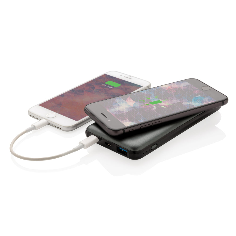 Branded 10.000 mAh Fast Charging 10W Wireless Powerbank with PD