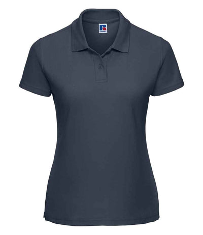 Branded Russell Ladies Classic Poly/Cotton Piqué Polo Shirt