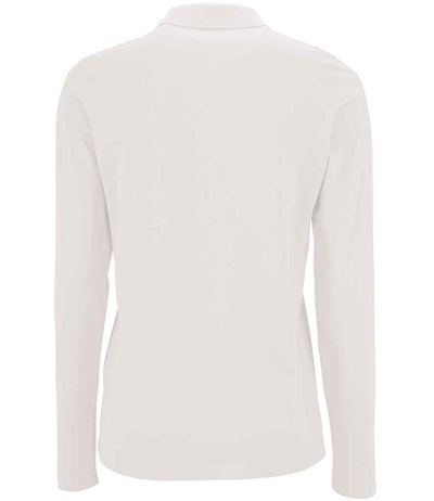 SOL'S Ladies Perfect Long Sleeve Piqué Polo Shirt