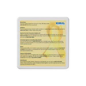 Renato Recycled Plastic Coaster - Square