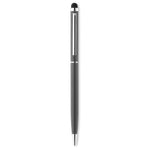 Twist and Touch ball pen in titanium colour