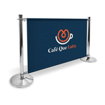 Branded Latte Cafe Barrier