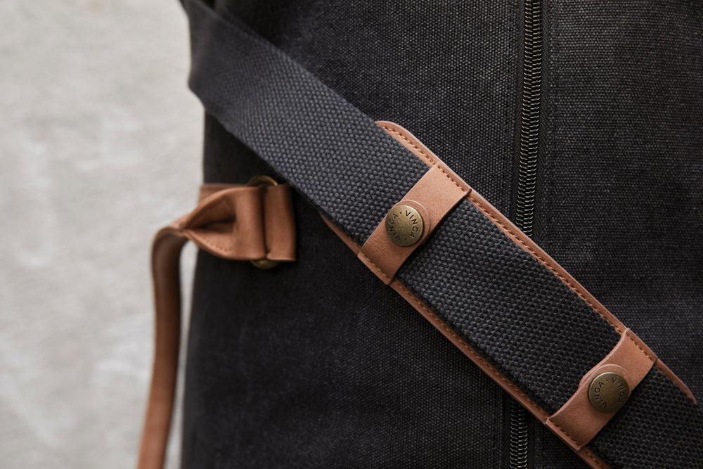 Branded VINGA Bosler RCS recycled canvas duffelbag
