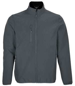 SOL'S Falcon Recycled Soft Shell Jacket Charcoal