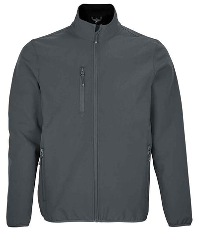 SOL'S Falcon Recycled Soft Shell Jacket Charcoal