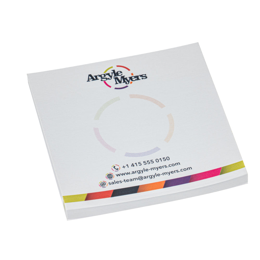 Branded 75x75mm Sticky note