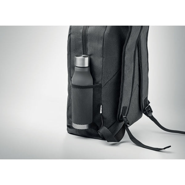 Branded 600D RPET 2 tone backpack