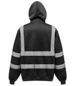 Yoko Hi-Vis Pull Over Hoodie Black