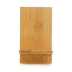 Branded Dylan Bamboo Phone Stand