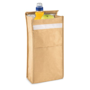 Woven paper 3L lunch bag