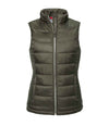 Russell Ladies Nano Padded Bodywarmer Dark Olive