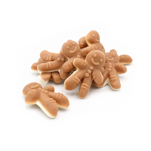 Branded Cube of Gummy Gingerbread Men
