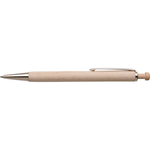 Branded Carleith Wooden pen and pencil set