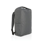 Branded Impact AWARE™ RPET lightweight rolltop backpack