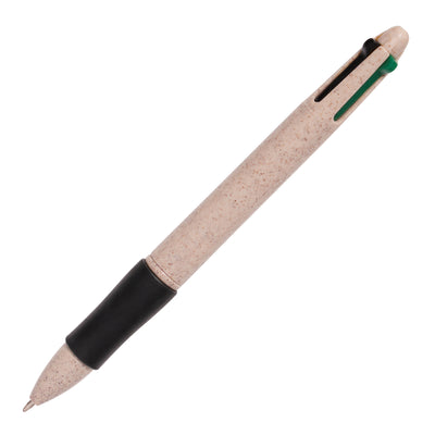 Quad Colour Wheat Straw Pen with grip