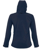 SOL'S Ladies Replay Hooded Soft Shell Jacket French Navy