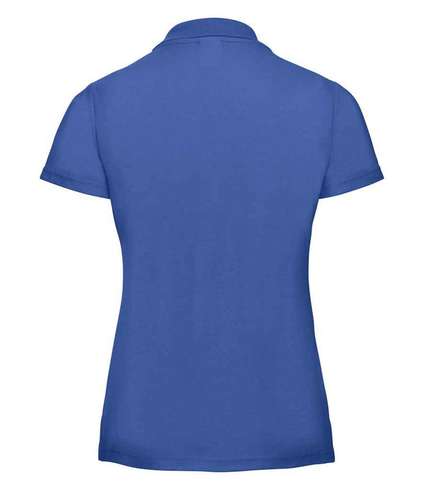 Russell Ladies Classic Poly/Cotton Piqué Polo Shirt Bright Royal