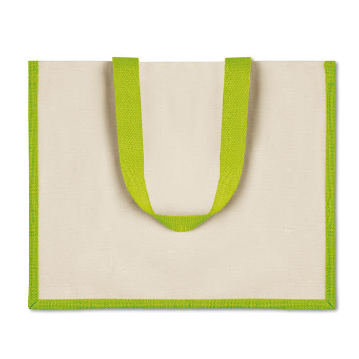 Branded Jute and canvas shopping bag