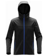 Stormtech Orbiter Hooded Soft Shell Jacket Black/Azure