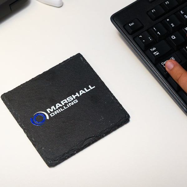 Branded Slate Coaster - Square