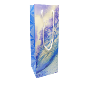 Branded Laminated Wine Bottle Bag