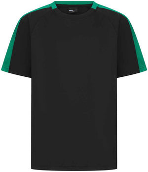 Finden + Hales Kids Team T-Shirt Black/Emerald