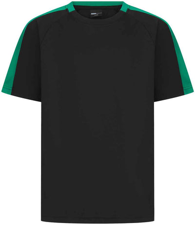 Finden + Hales Kids Team T-Shirt Black/Emerald