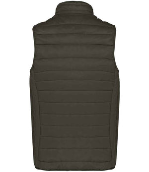 Kariban Lightweight Padded Bodywarmer Dark Khaki